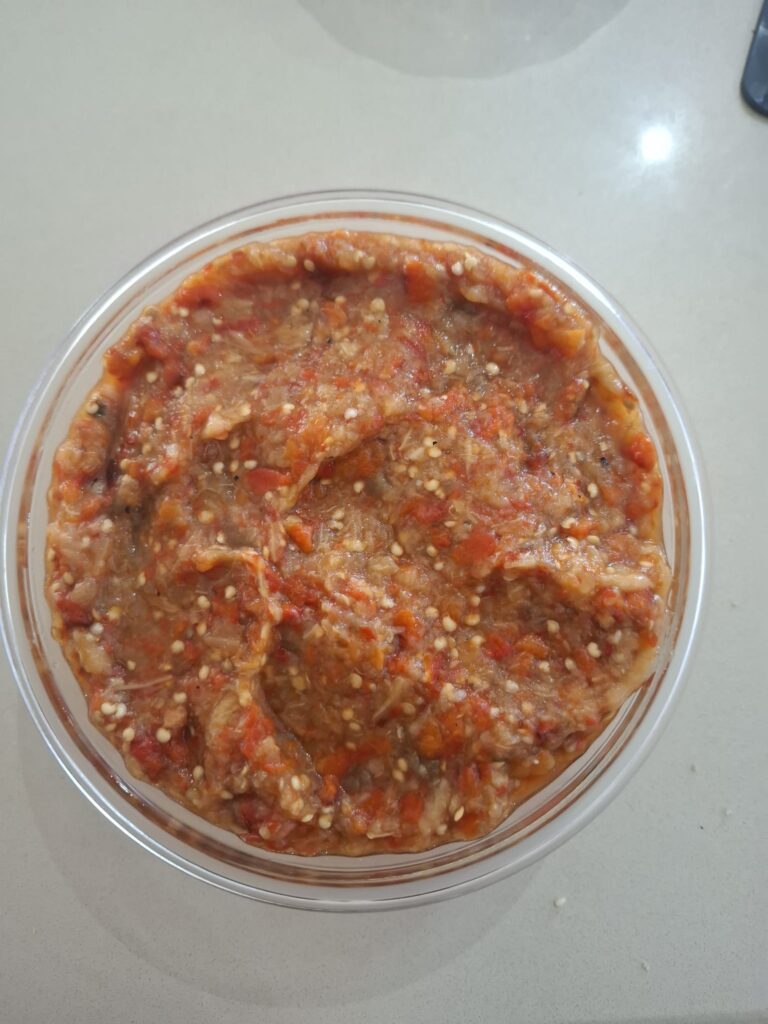 סלט חצילים רומני משלוח לרמת ישי